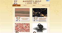 Desktop Screenshot of mandeepgroup.com